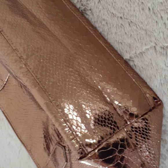 Vintage Gold Tone Tote Bag - Picture 6 of 9